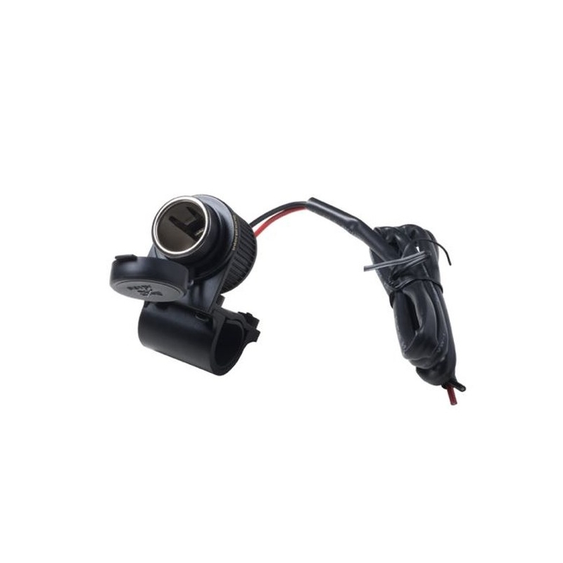 Priză impermeabilă pentru motociclete R-TOOL cu blocare de siguranță