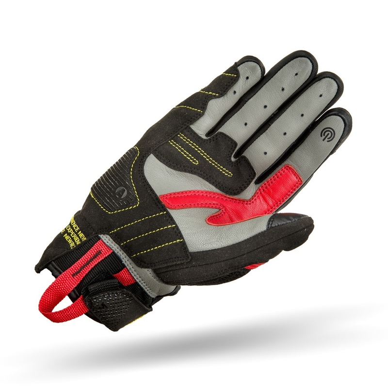 Mănuși pentru motociclete Shima X-Breeze 2 negru-roșu