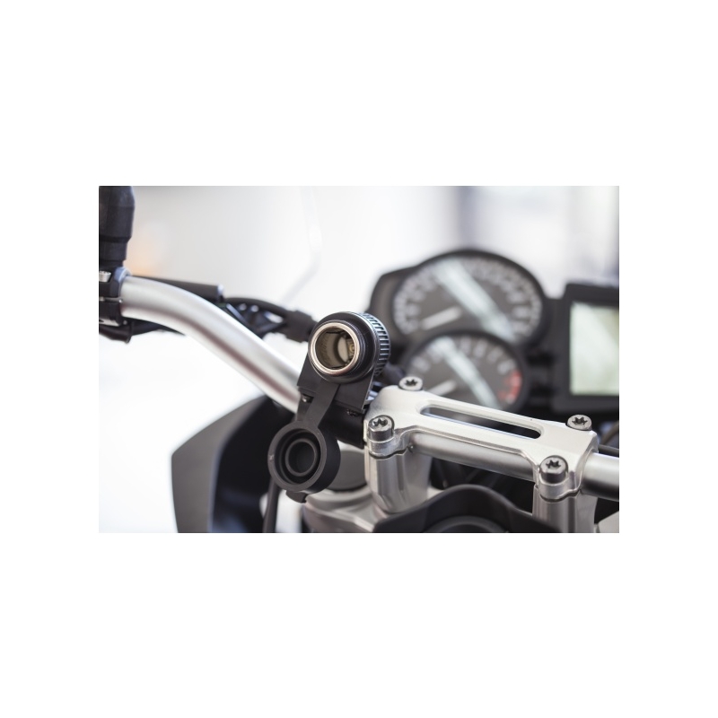 Priză impermeabilă pentru motociclete R-TOOL cu blocare de siguranță