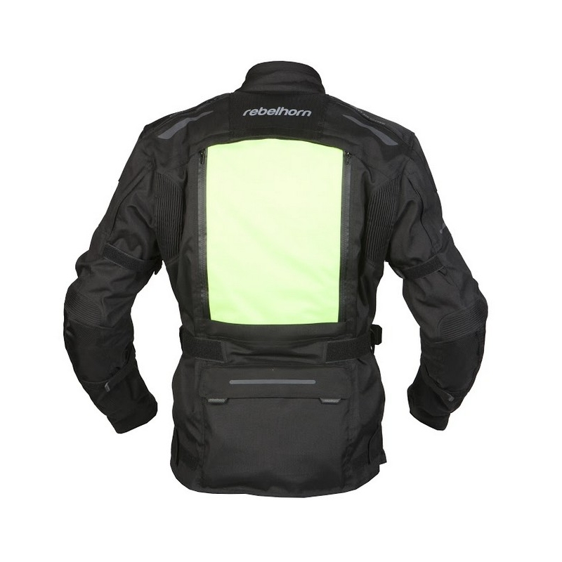 Rebelhorn Hardy Hardy Negru Jacheta de motociclete lichidare