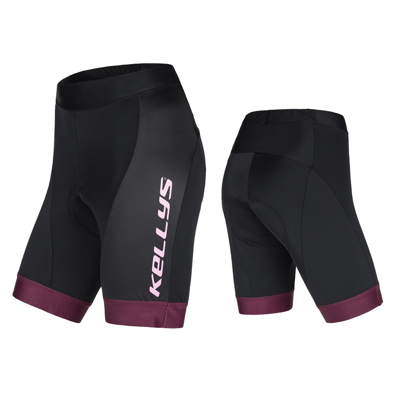 Pantaloni scuri pentru femei KELLYS Maddie 2 negru i violet lichidare