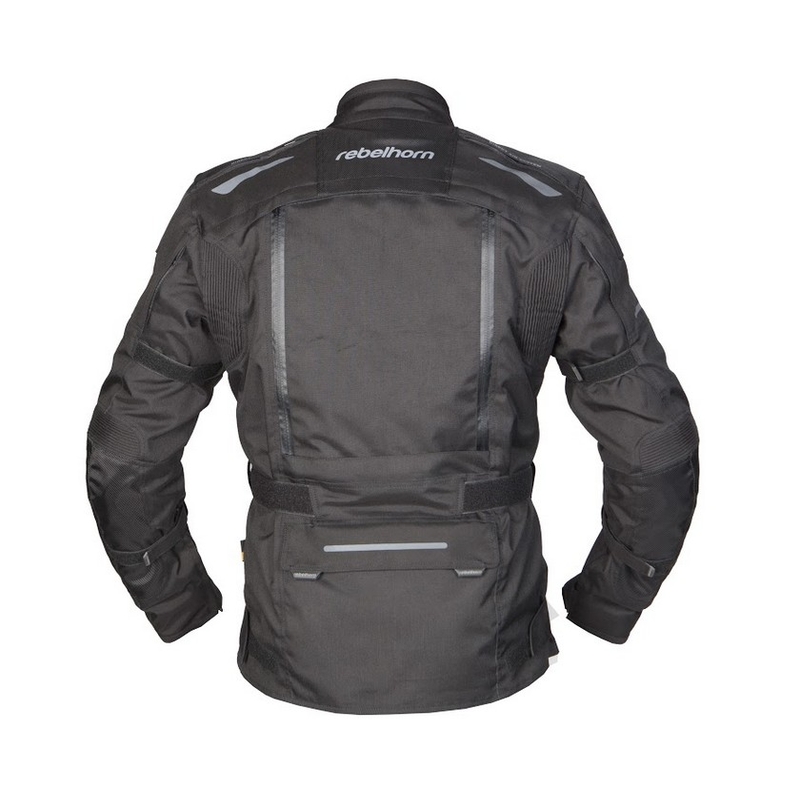 Rebelhorn Hardy Hardy Negru Jacheta de motociclete lichidare