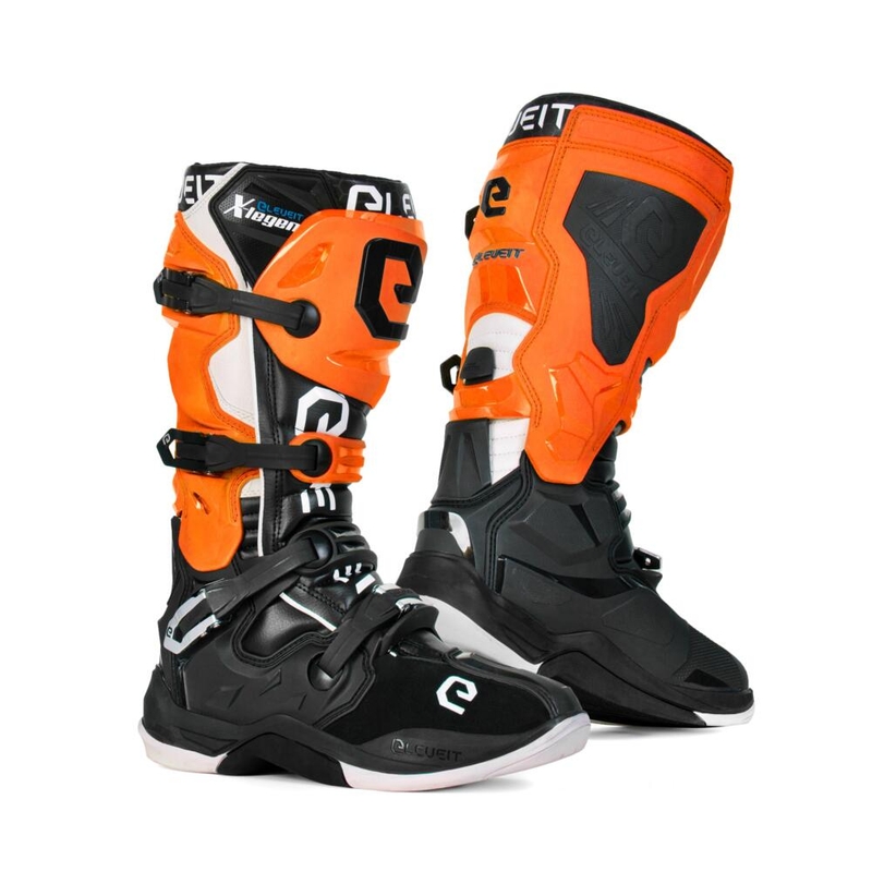 Eleveit X-Legend Black-Orange-White Cizme de motocicletă Black-Orange-White lichidare