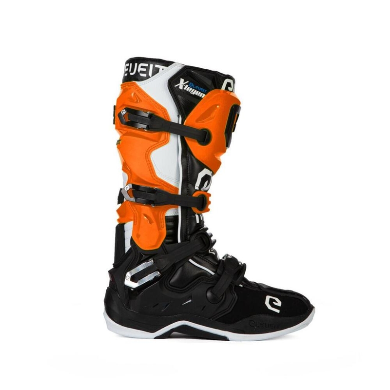 Eleveit X-Legend Black-Orange-White Cizme de motocicletă Black-Orange-White lichidare