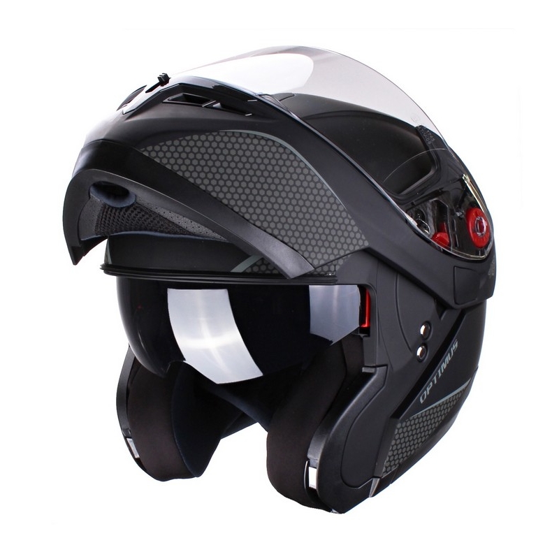 Axxis Optimus Optimus Black Matte Flip-up Casca de motocicletă lichidare