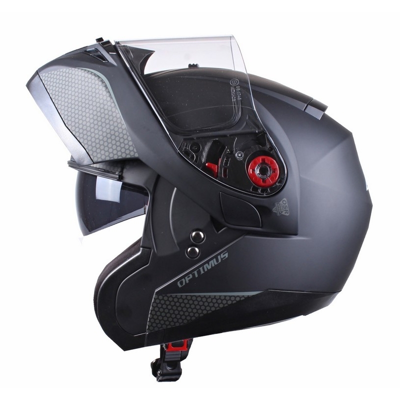 Axxis Optimus Optimus Black Matte Flip-up Casca de motocicletă lichidare