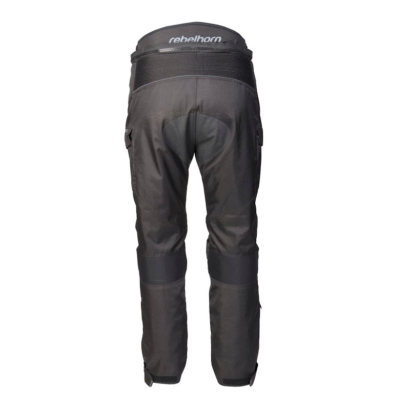 Rebelhorn Hardy Hardy negru pantaloni de motociclete lichidare