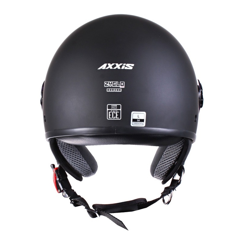 Deschideți casca de motocicletă Axxis Zyclo Black Matte Vânzare lichidare
