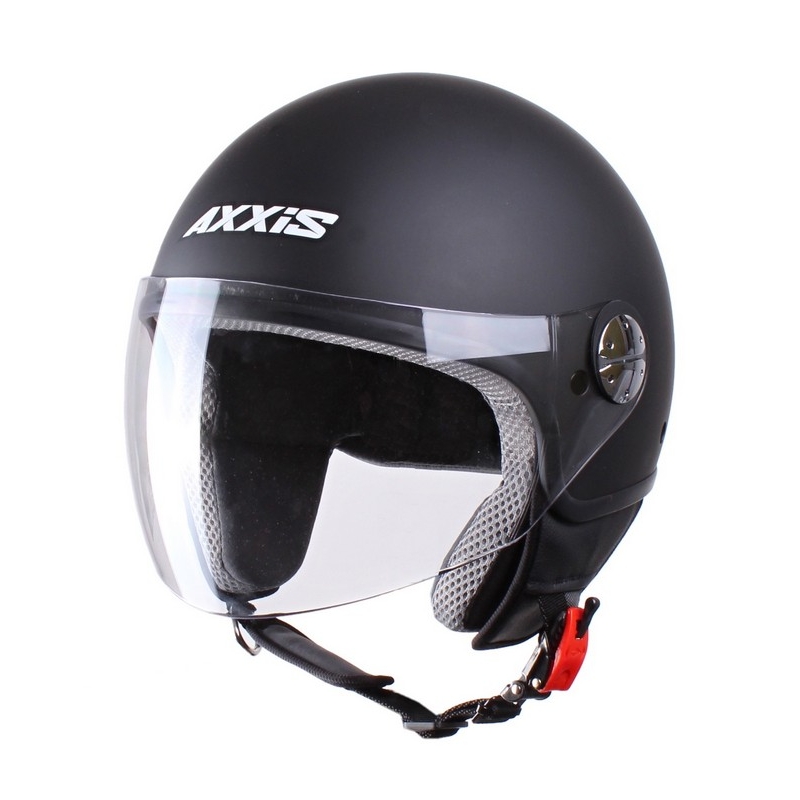 Deschideți casca de motocicletă Axxis Zyclo Black Matte Vânzare lichidare