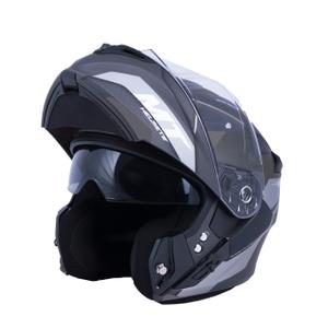 MT Storm ST-ONE cască de motociclist negru-gri výprodej