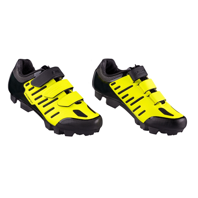 Banda de rulare FORCE MTB TEMPO, negru-fluo lichidare