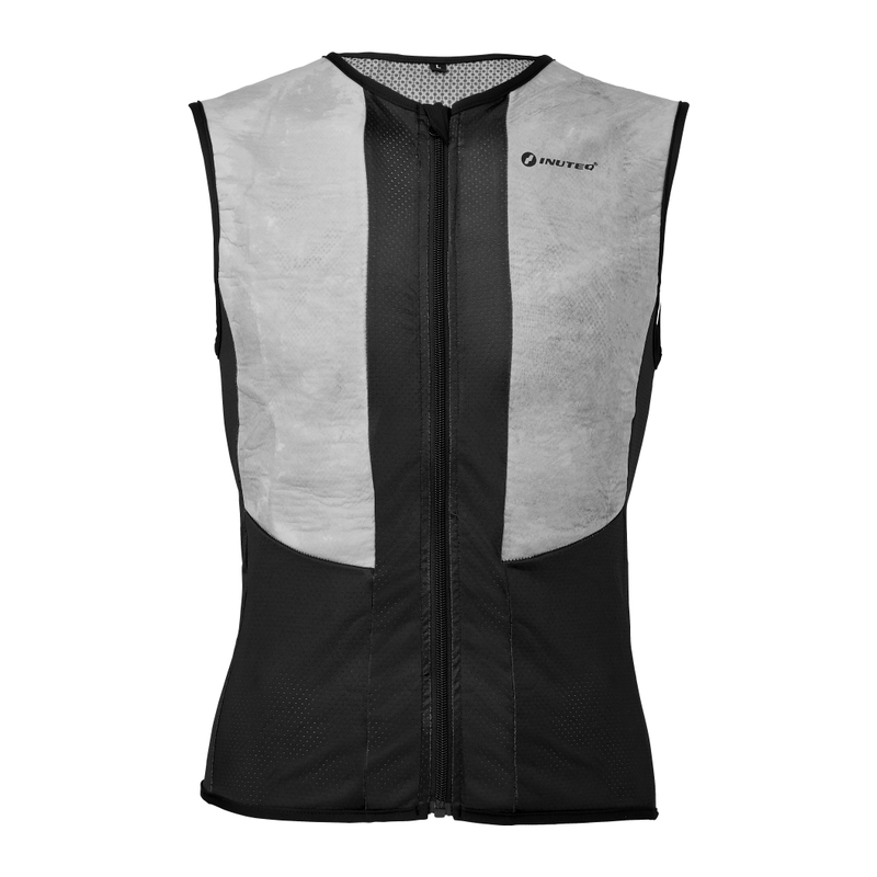 Vesta de răcire pentru motociclete Inuteq Bodycool Xtreme Grey-Black lichidare