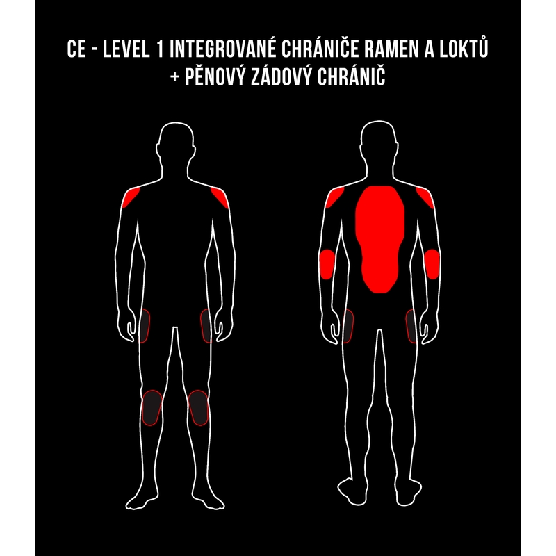 Geacă moto Street Racer Spirit maro deschis lichidare