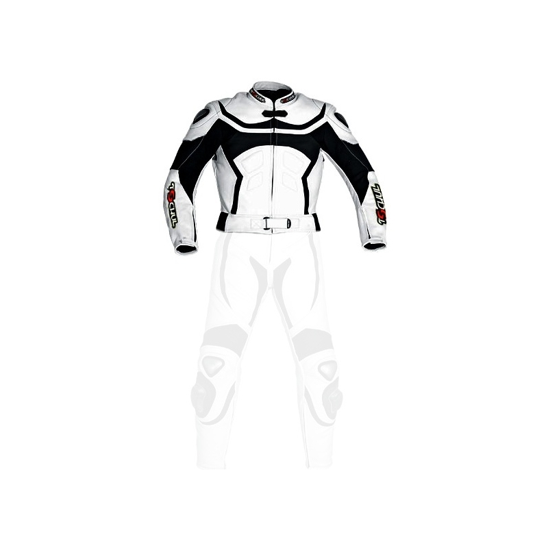 Jachetă pentru bărbați Tschul 725 Furious alb-negru lichidare