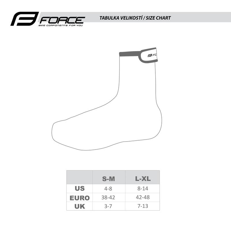 Pantaloni de ciclism FORCE Lycra Thermo negru lichidare