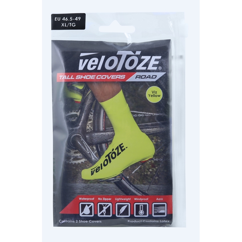 Velotoze Road ciclism pantaloni scurți de ciclism acoperă galben