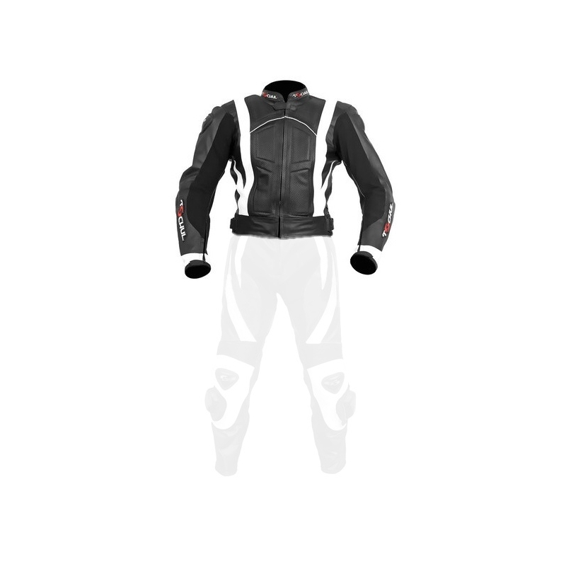 Jacheta pentru bărbați Tschul 787 negru și alb lichidare