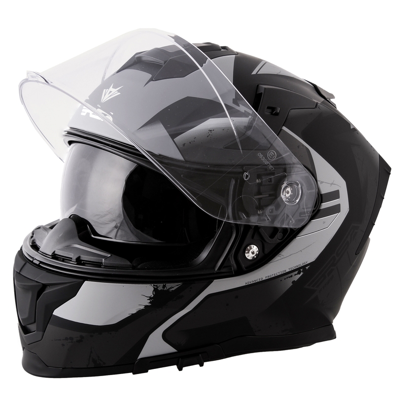 RSA Ventury gri  cască de motocicletă integrală Ventury lichidare