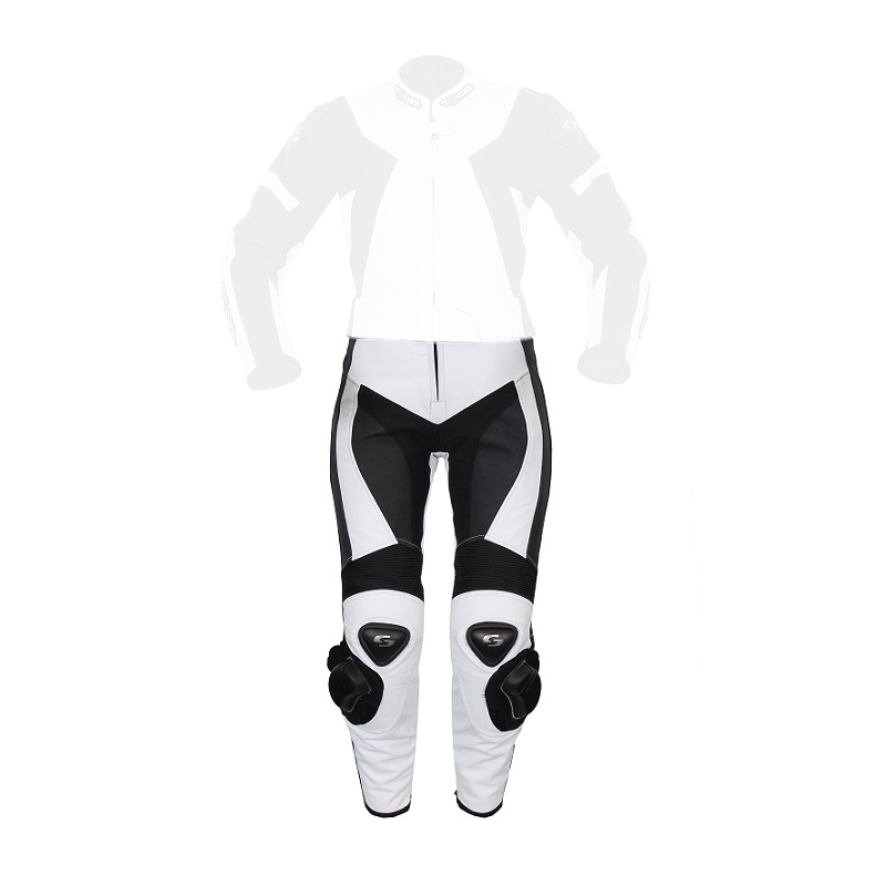 Pantaloni Tschul 736 alb/negru pentru femei lichidare