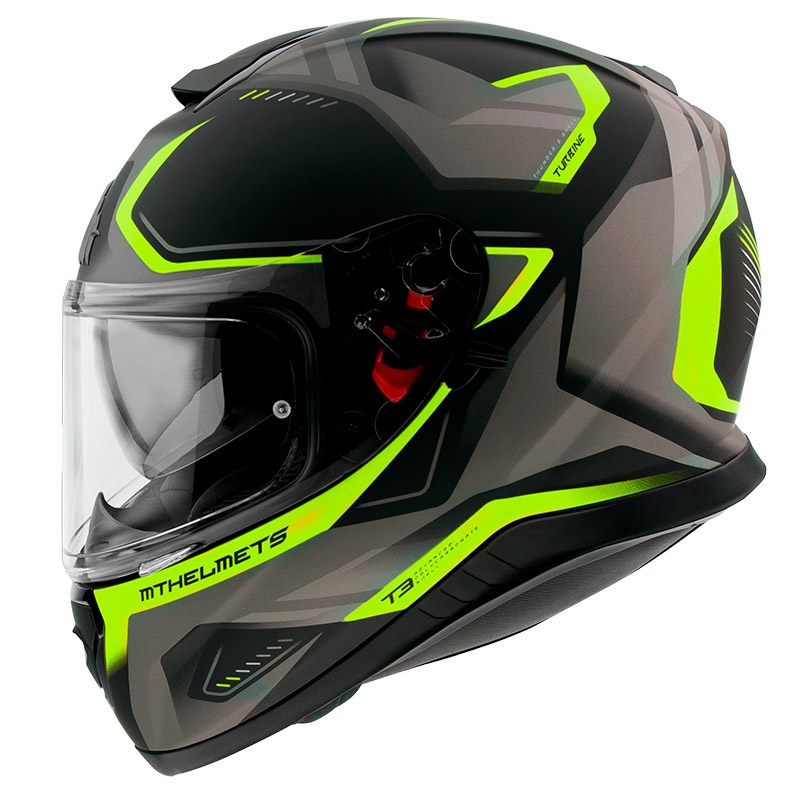 Cască integrală MT Thunder 3 SV Turbine negru-cenușiu-galben-fluo - clasa II