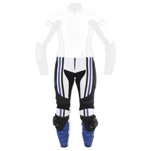 Pantaloni Tschul 554 alb-negru-albastru pentru femei výprodej lichidare