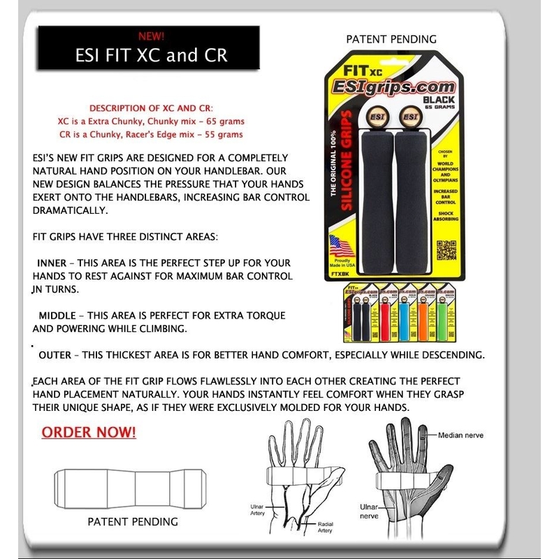 Apucături ESI Fit XC lichidare