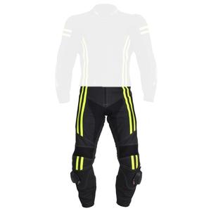 Pantaloni Tschul 555 negru-galben-fluo pentru bărbați lichidare