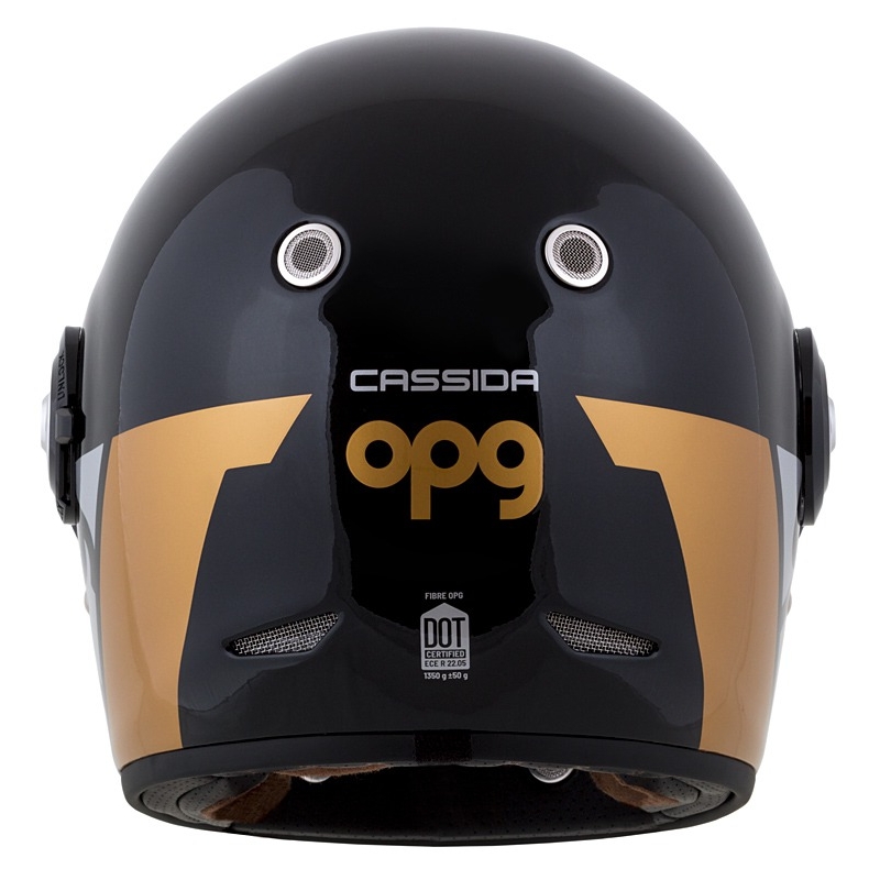 Cassida Fibre OPG negru-aur-argintiu cască de motocicletă integrală Cassida Fibre OPG negru-aur-argintiu výprodej lichidare
