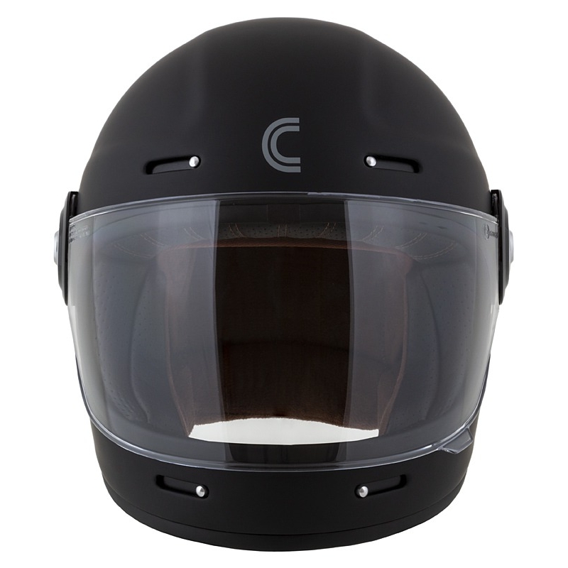Cască de motocicletă integrală Cassida Fibre negru mat lichidare