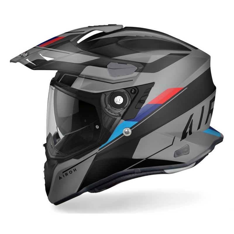 Cască de enduro Airoh Commander Skill 2022 gri-negru mat