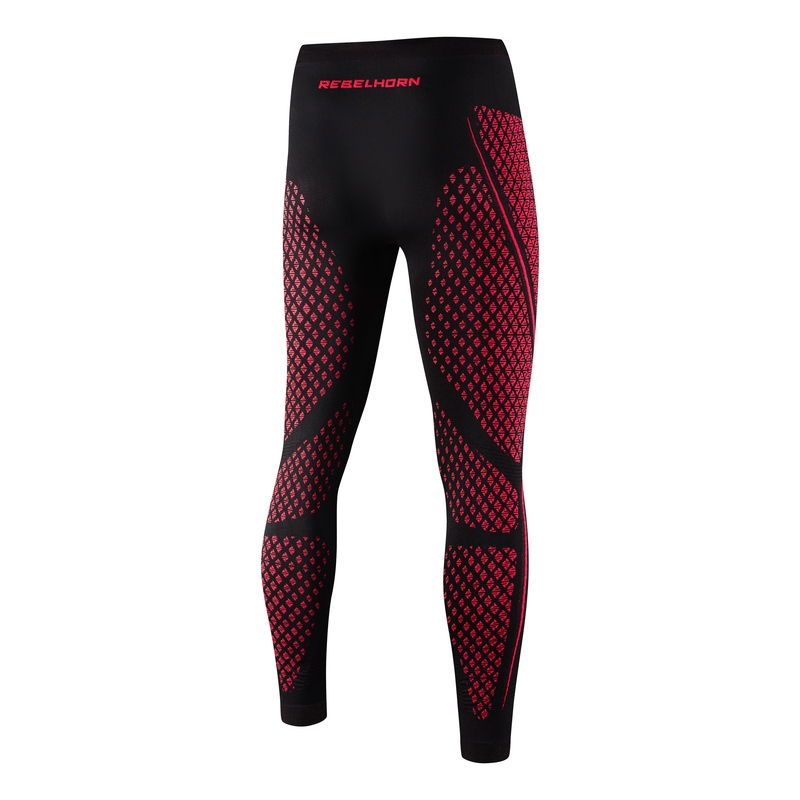 Rebelhorn Therm II negru-roșu lenjerie de corp termică