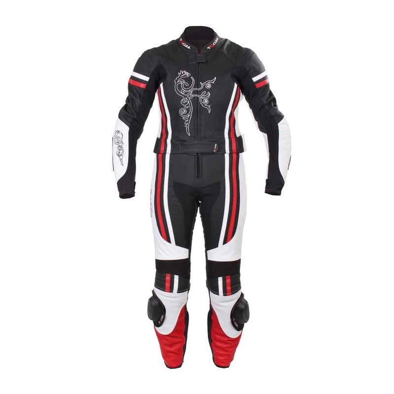 Pantaloni Tschul 554 negru-roșu-alb pentru femei lichidare