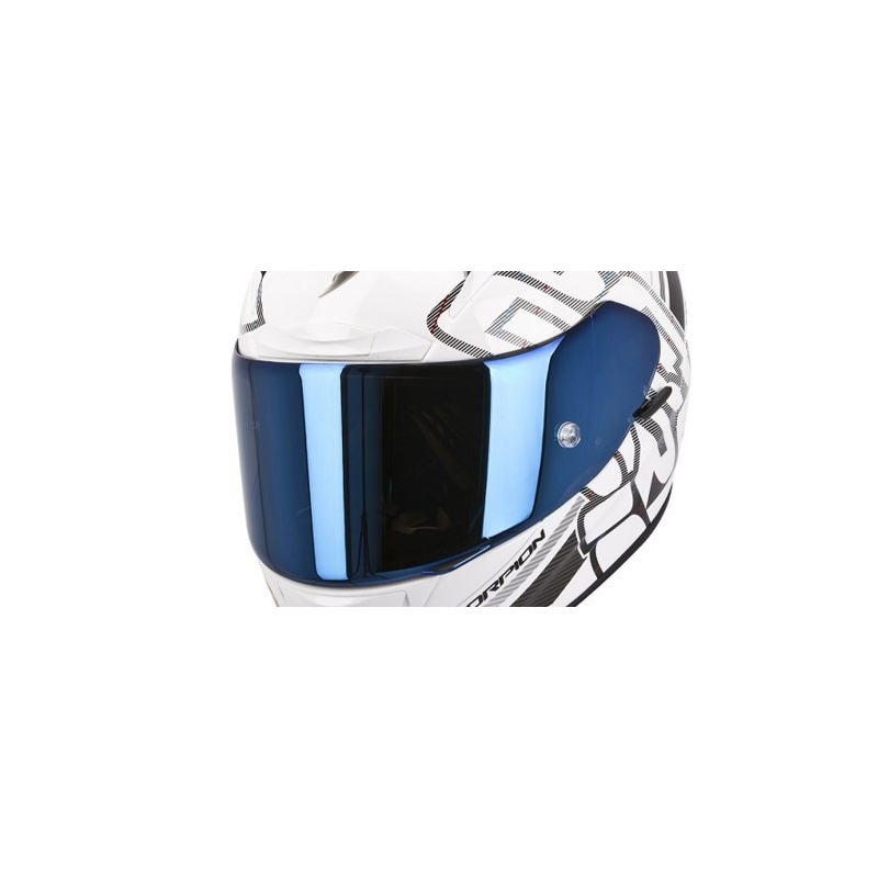 Scorpion Exo-2000 EVO/2000/1200/710/710/510/491/410/390 Maxvision plexi albastru oglindit