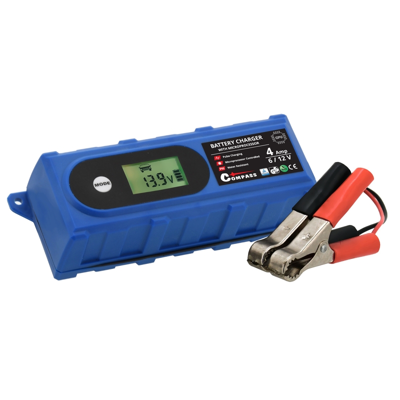 Încărcător de baterii cu afișaj LCD 6/12V 3.8 Amp