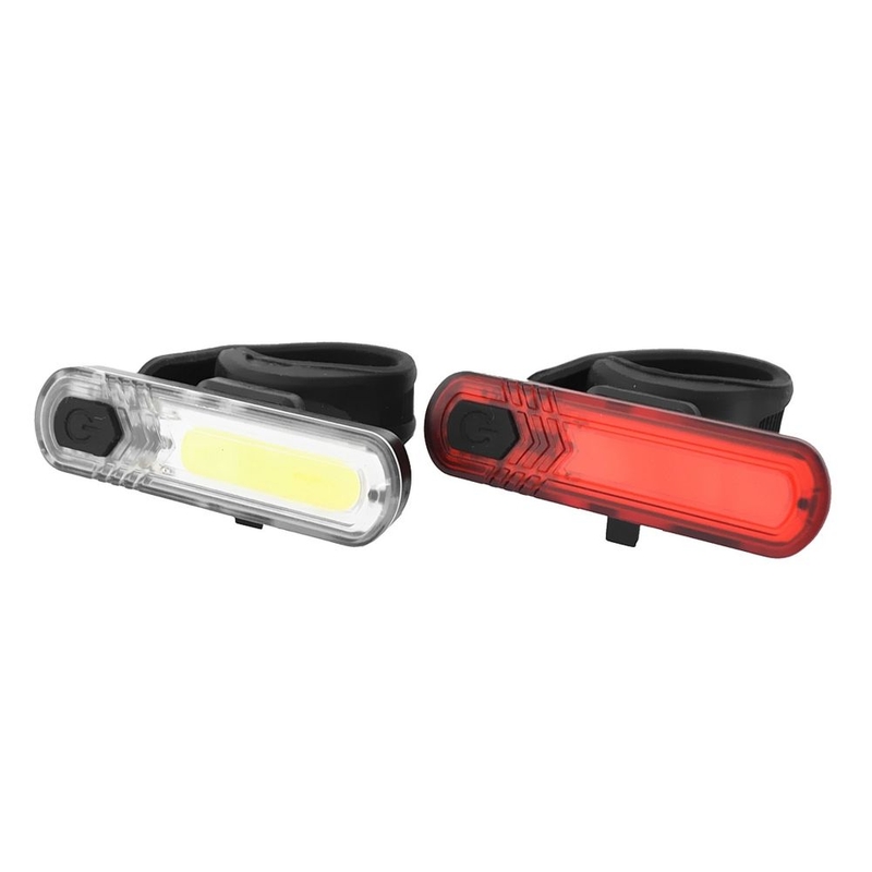 Față + spate biciclete lumina NEXELO 10 CHIP LED lichidare