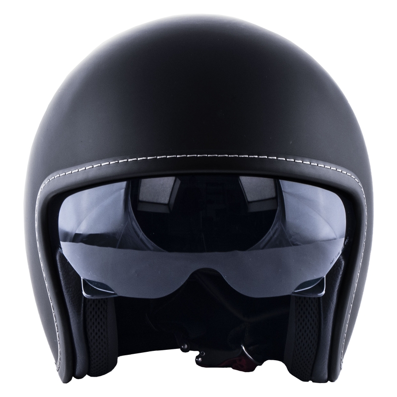 Cască moto open-face RSA Shadow negru mat