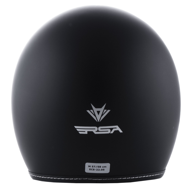 Cască moto open-face RSA Shadow negru mat