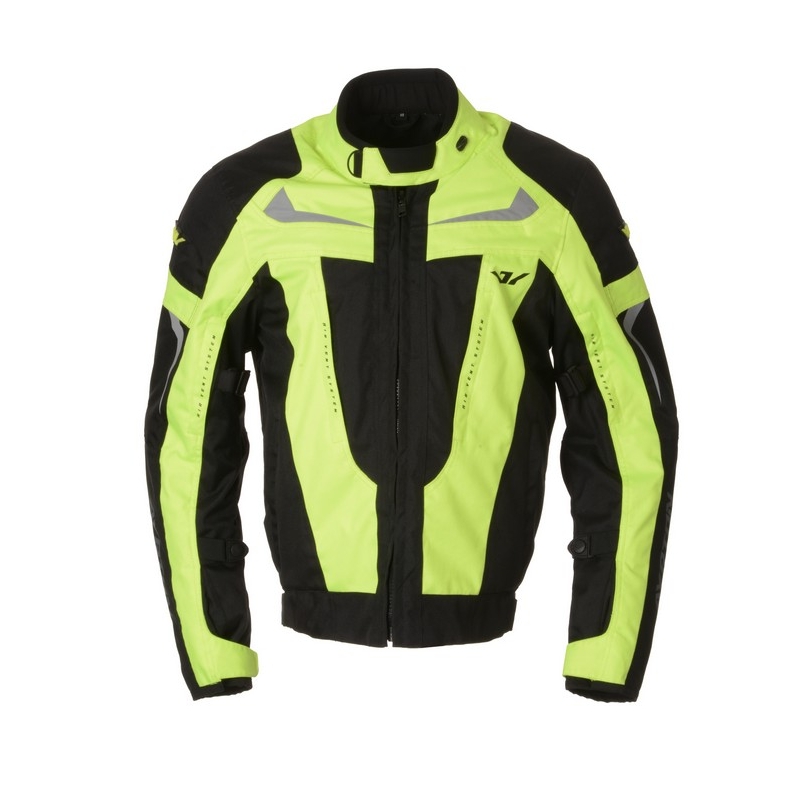 Ayrton Sting negru-fluo galben jacheta de motociclete lichidare