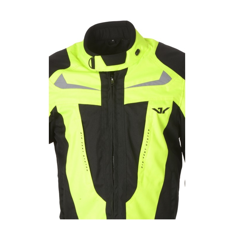 Ayrton Sting negru-fluo galben jacheta de motociclete lichidare