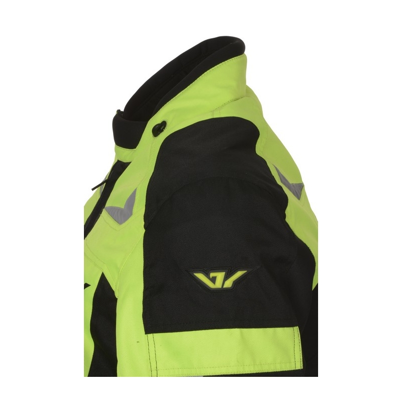 Ayrton Sting negru-fluo galben jacheta de motociclete lichidare