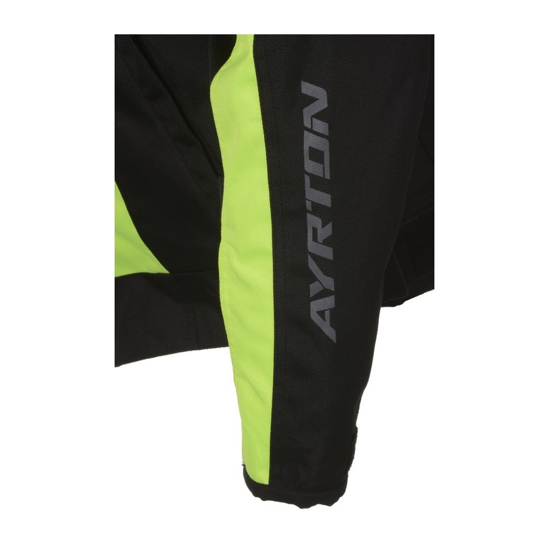 Ayrton Sting negru-fluo galben jacheta de motociclete lichidare