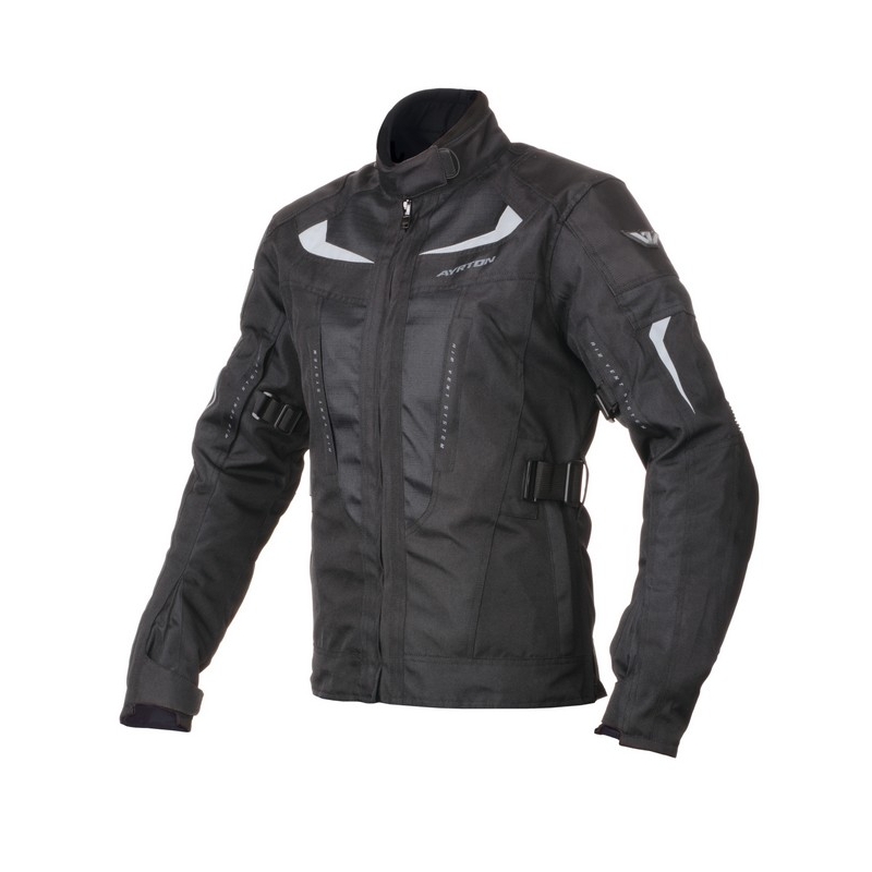 Jacheta de motociclete Ayrton Tracy Black pentru femei lichidare