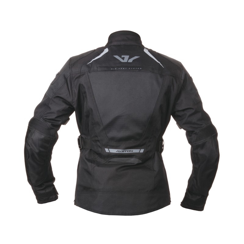 Jacheta de motociclete Ayrton Tracy Black pentru femei lichidare