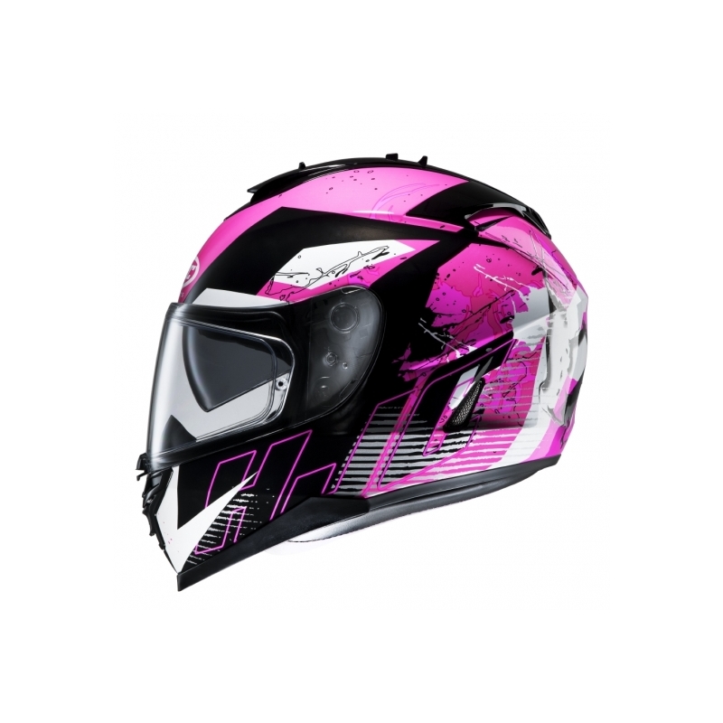 Cască de motocicletă integrală HJC IS-17 Pink Rocket MC8 lichidare