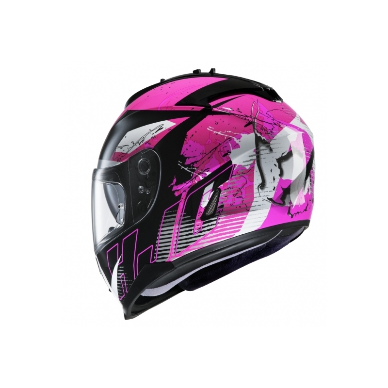 Cască de motocicletă integrală HJC IS-17 Pink Rocket MC8 lichidare
