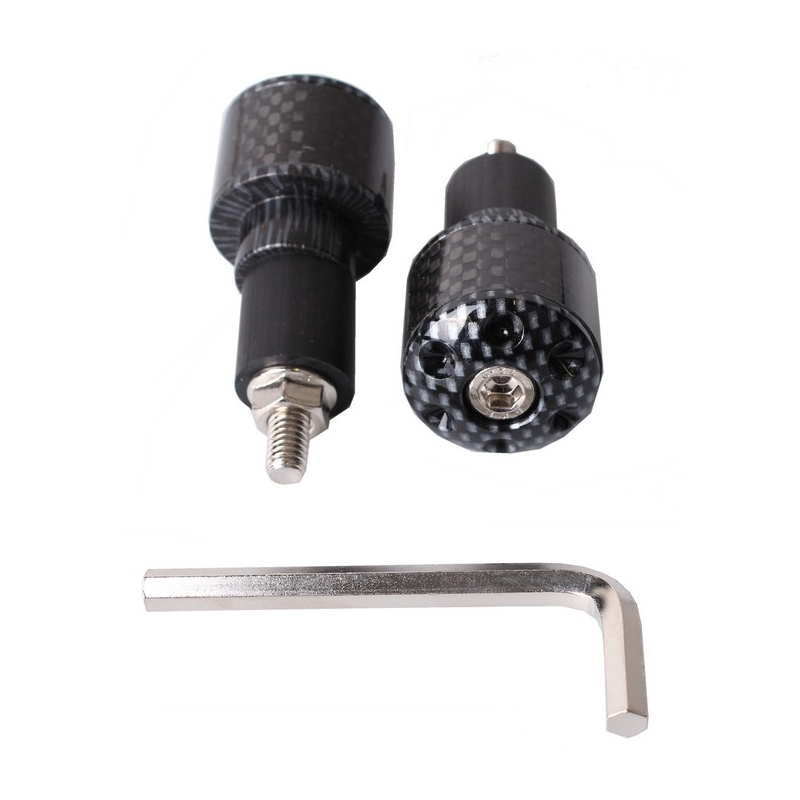R-TOOL capace de capăt de ghidon negru