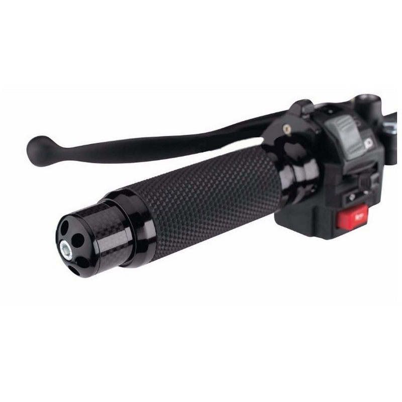 R-TOOL capace de capăt de ghidon negru