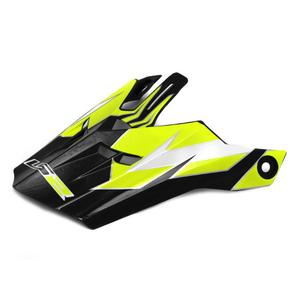 Vizieră pentru cască LS2 PEAK MX456 Factory alb-negru-galben