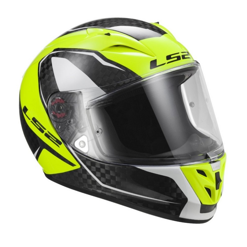 Cască de motocicletă LS2 FF323 ARROW C FURY CARBON galben lichidare