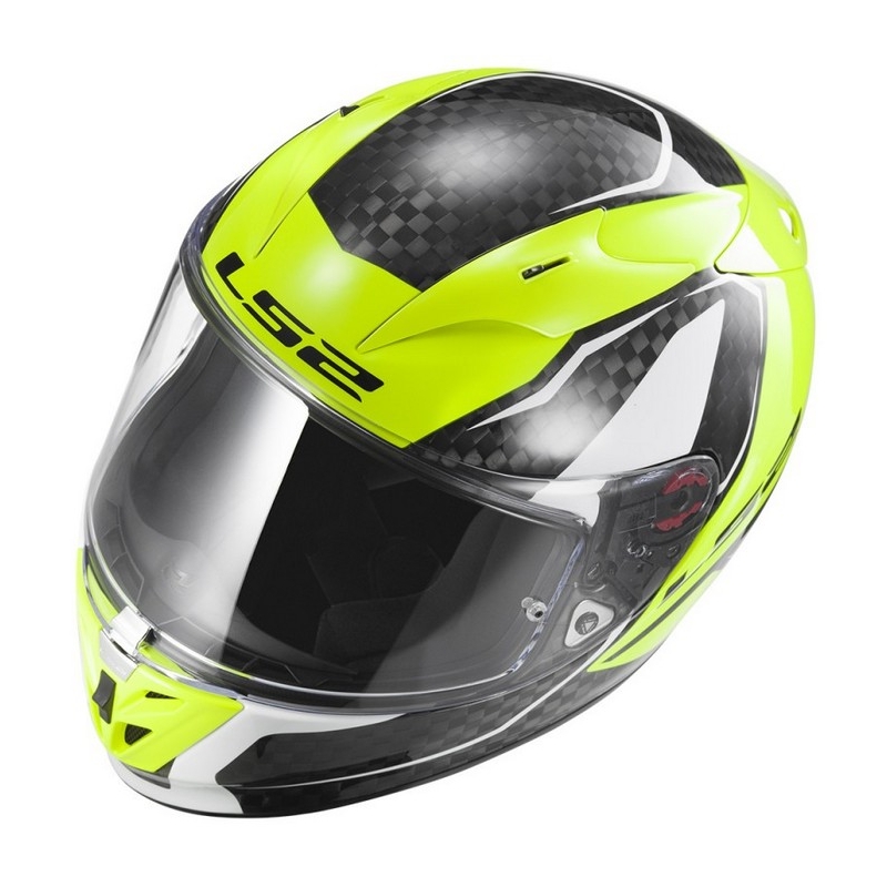Cască de motocicletă LS2 FF323 ARROW C FURY CARBON galben lichidare